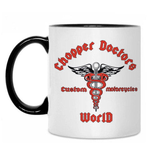Кружка с принтом Chopper Doctors World