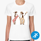 Женская спортивная футболка