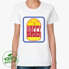 Женская футболка органик