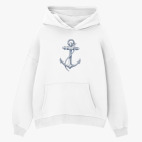 Толстовка худи оверсайз