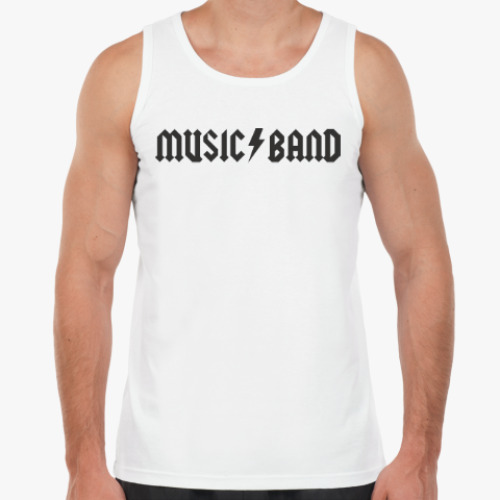 Майка с принтом Music Band