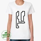 Женская футболка органик