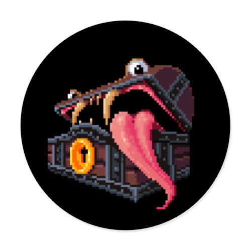 Виниловые наклейки с принтом Мимик