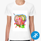 Женская спортивная футболка