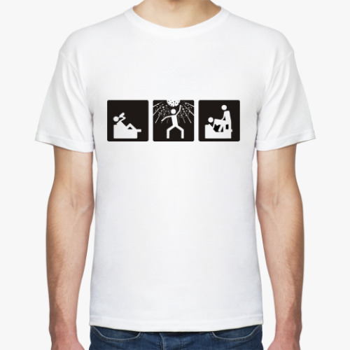 Футболка с принтом Правила жизни