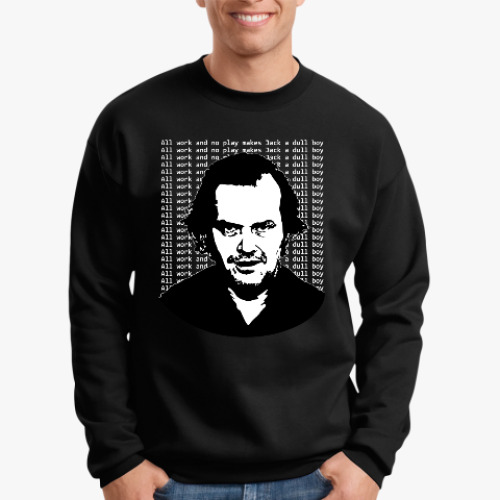 Свитшот с принтом Джек Николсон