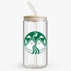 Банка с бамбуковой крышкой