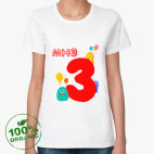 Женская футболка органик