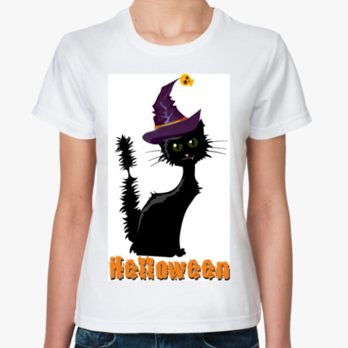 Классическая футболка с принтом  Helloween