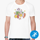 Мужская спортивная футболка