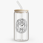 Банка с бамбуковой крышкой