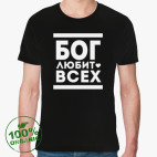 Мужская футболка органик