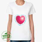 Женская футболка органик