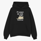 Толстовка худи оверсайз