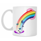 Губы и радуга