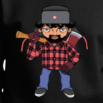 Брутальный лесоруб