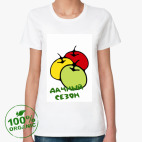 Женская футболка органик