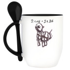 Кружка с ложкой