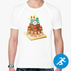 Мужская спортивная футболка