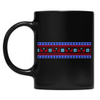 Кружка цветная UV-DTF