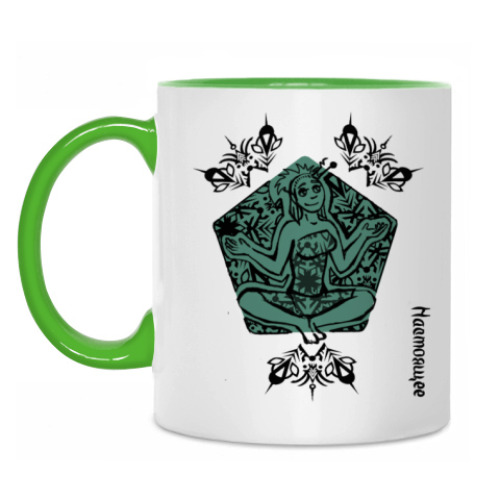 Кружка с принтом Настоящее