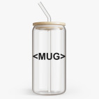 Банка с бамбуковой крышкой