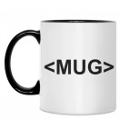 Кружка двухцветная