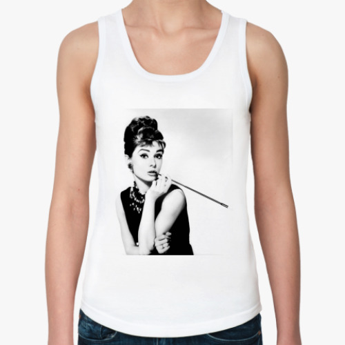 Женская майка с принтом Одри