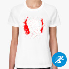 Женская спортивная футболка