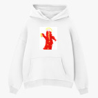 Толстовка худи оверсайз