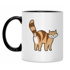 Кружка двухцветная