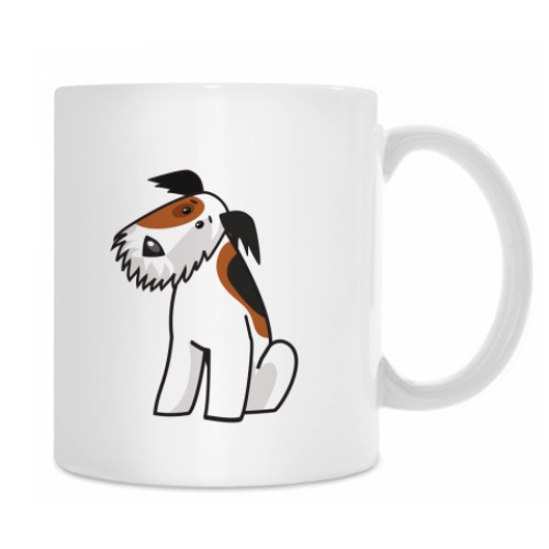 Кружка с принтом Кот и Пес