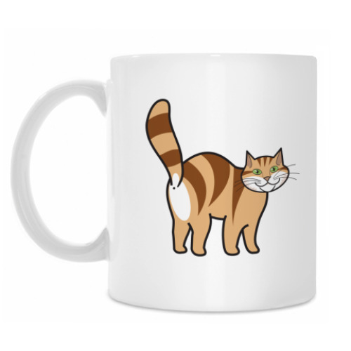 Кружка с принтом Кот и Пес