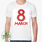 Мужская футболка органик