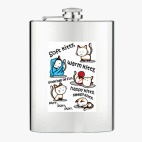 Фляжка стальная