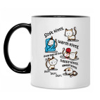 Кружка двухцветная