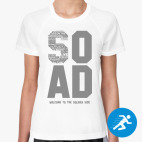 Женская спортивная футболка