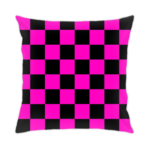 Подушка с принтом Эмо клетка