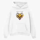 Толстовка худи оверсайз