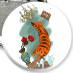 Рыжий кот шалун