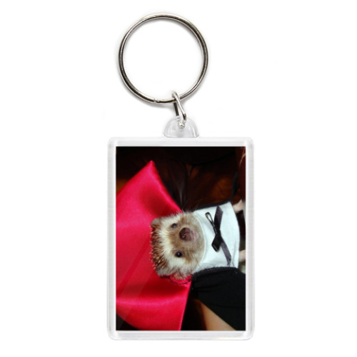 Брелок с принтом Дракула ёжик