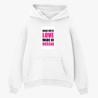 Толстовка худи оверсайз