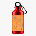 Металлическая бутылка 400 мл UV-DTF