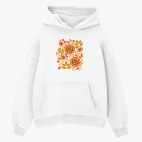 Толстовка худи оверсайз