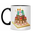 Кружка двухцветная