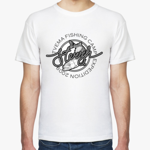 Футболка с принтом Fishing