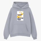 Толстовка худи оверсайз