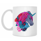 Единорог в цветах