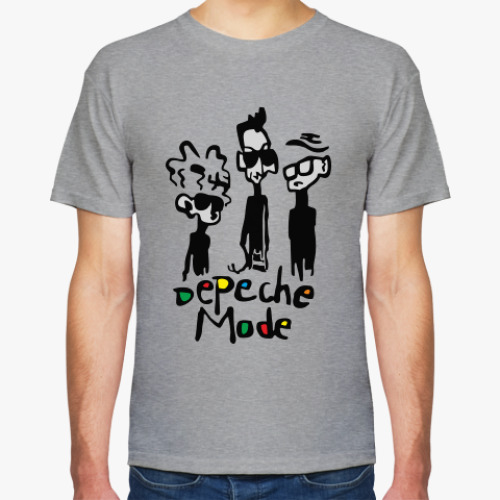 Футболка с принтом Depeche Mode Positive