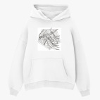 Толстовка худи оверсайз